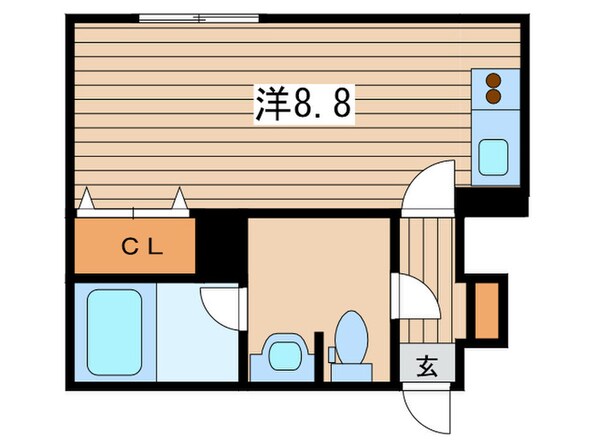 クラ－クマンションの物件間取画像